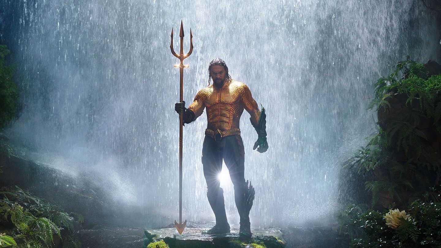 Jason Momoa, en una escena de la película 'Aquaman' (Warner Bros.)