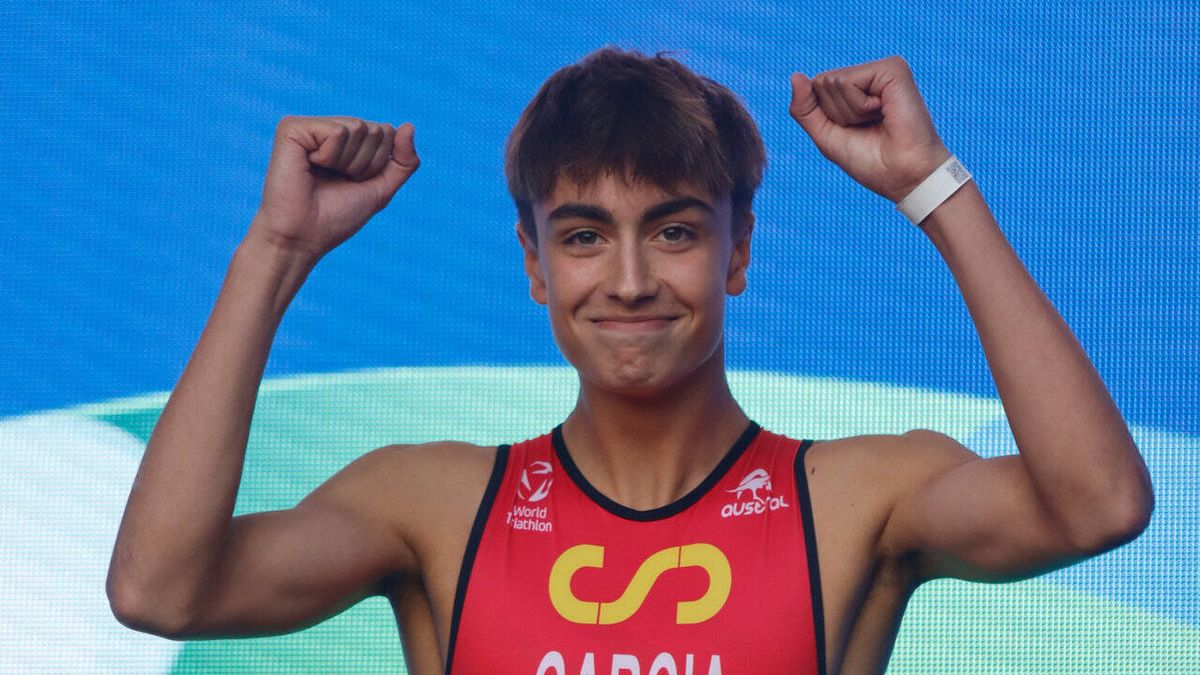 Lucas García Picón, campeón del mundo júnior de triatlón, en estado grave tras un accidente