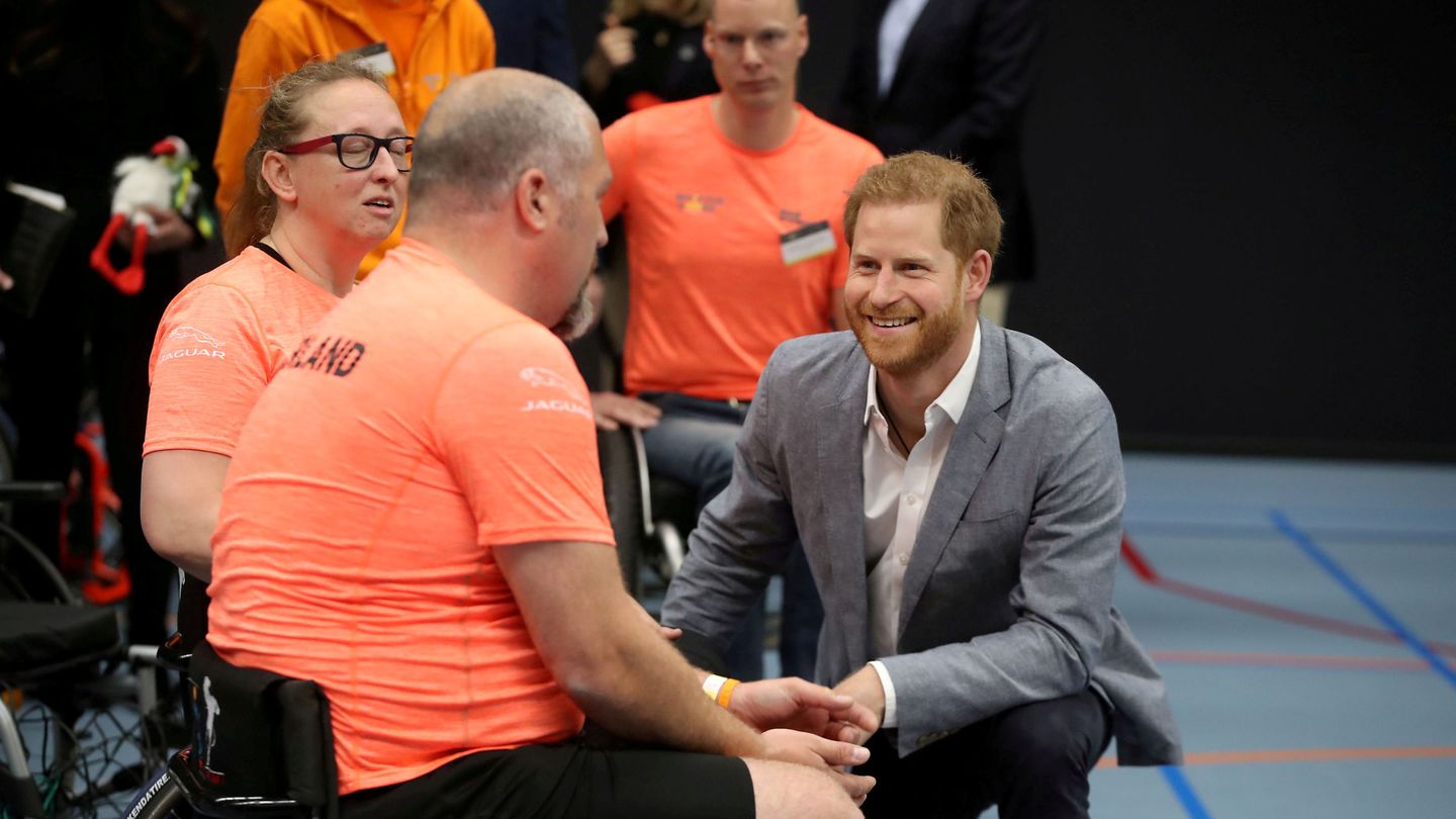 El príncipe Harry, durante los Juegos Invictus en 2019. (Reuters)