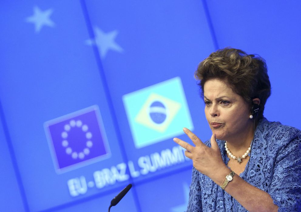 Foto: La presidenta de Brasil, Dilma Rousseff. (EFE)
