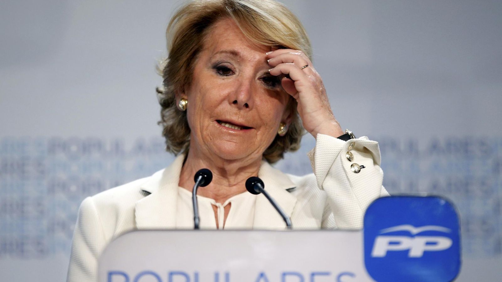 Foto: La presidenta del Partido Popular en la Comunidad de Madrid, Esperanza Aguirre. (Reuters)