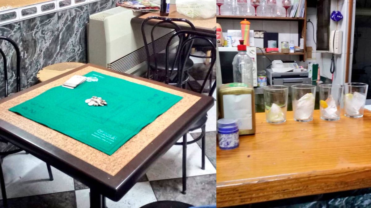 La policía caza a un hostelero que abrió su bar para jugar al mus con sus amigos