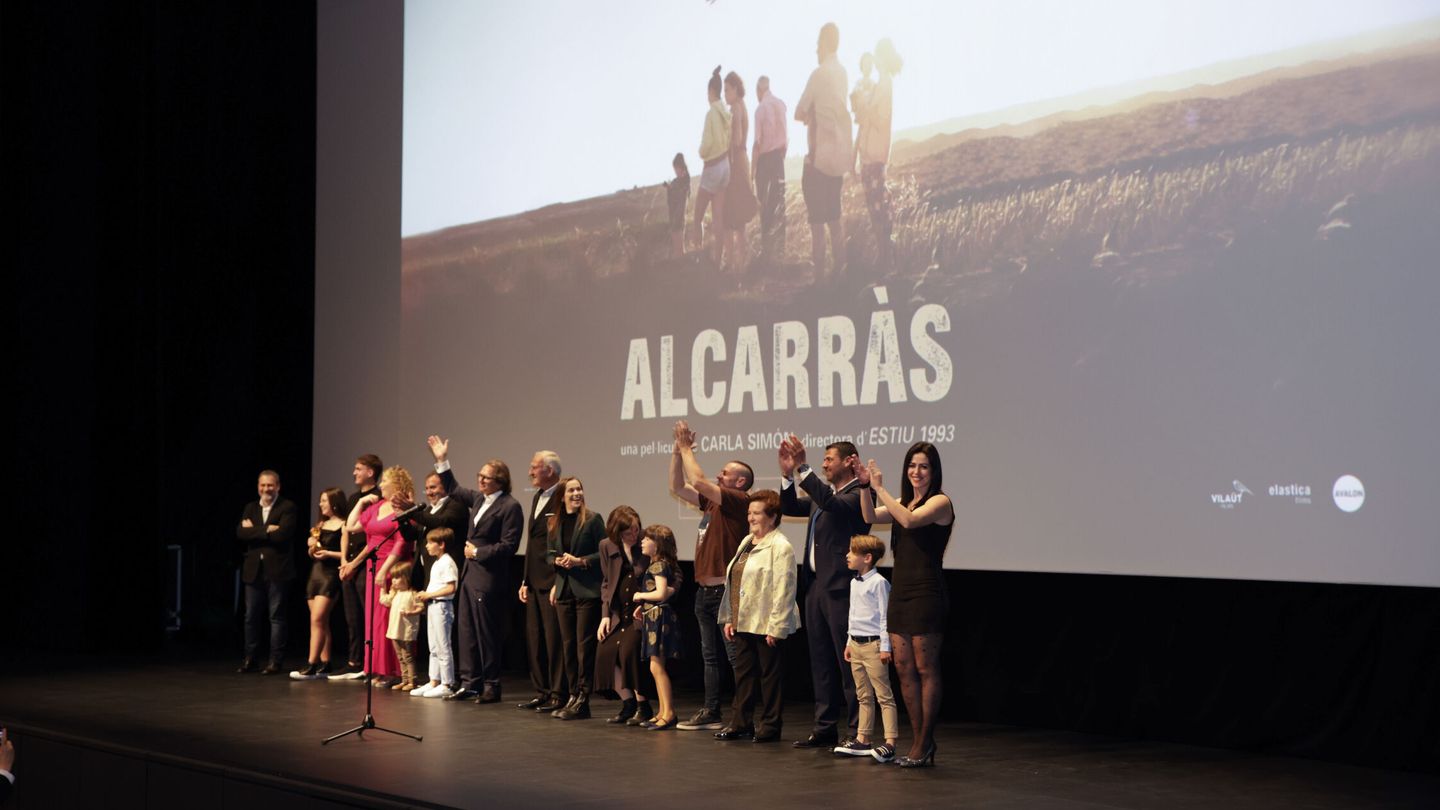 El preestreno mundial de la película, 'Alcarràs' (EFE)