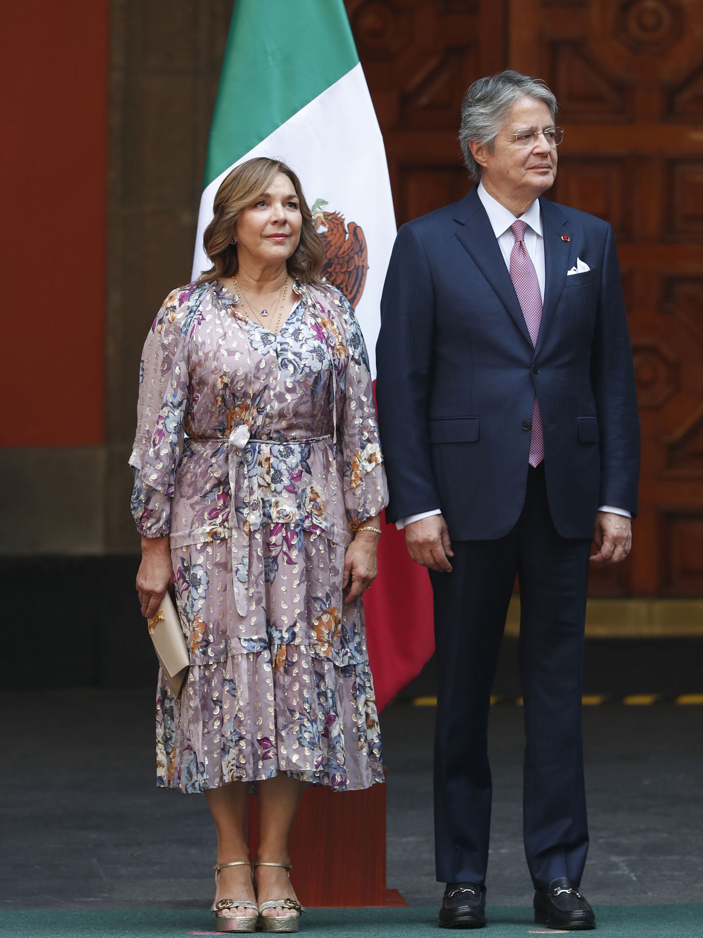 La pareja, durante su visita a México. (EFE/Mario Guzmán)