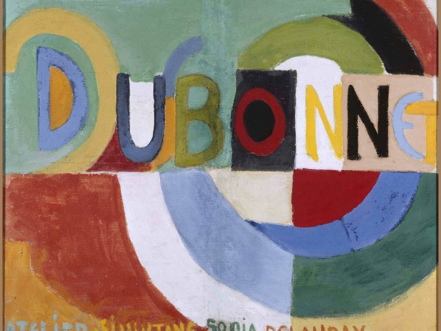 ‘Dubonnet’. Sonia Delaunay. 1914. MNCARS.
