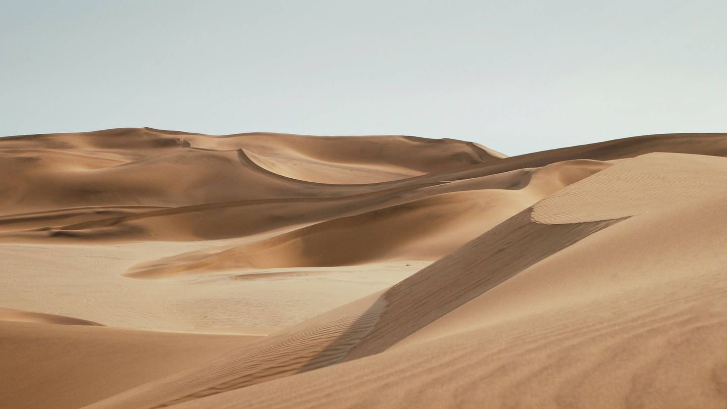 La crisis climática facilita la disolución en los océanos del polvo del desierto. Unsplash