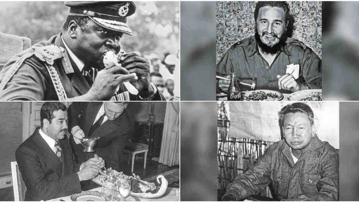 Ensalada de papaya y millones de muertos: así comían los dictadores 