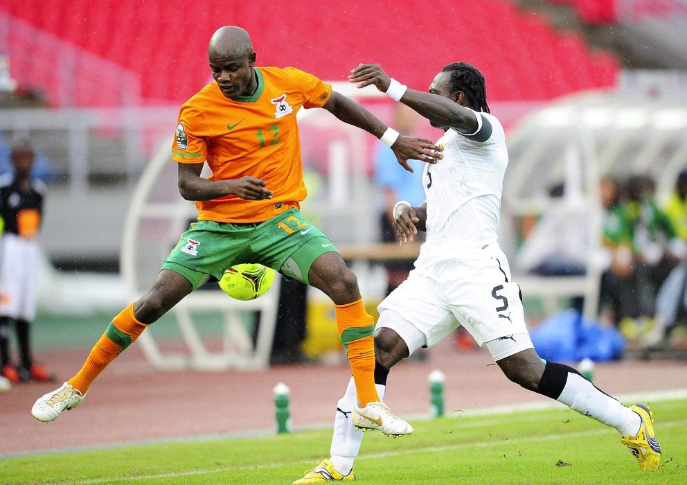 Foto: Imagen de la pasada Copa de África entre Zambia y Ghana.
