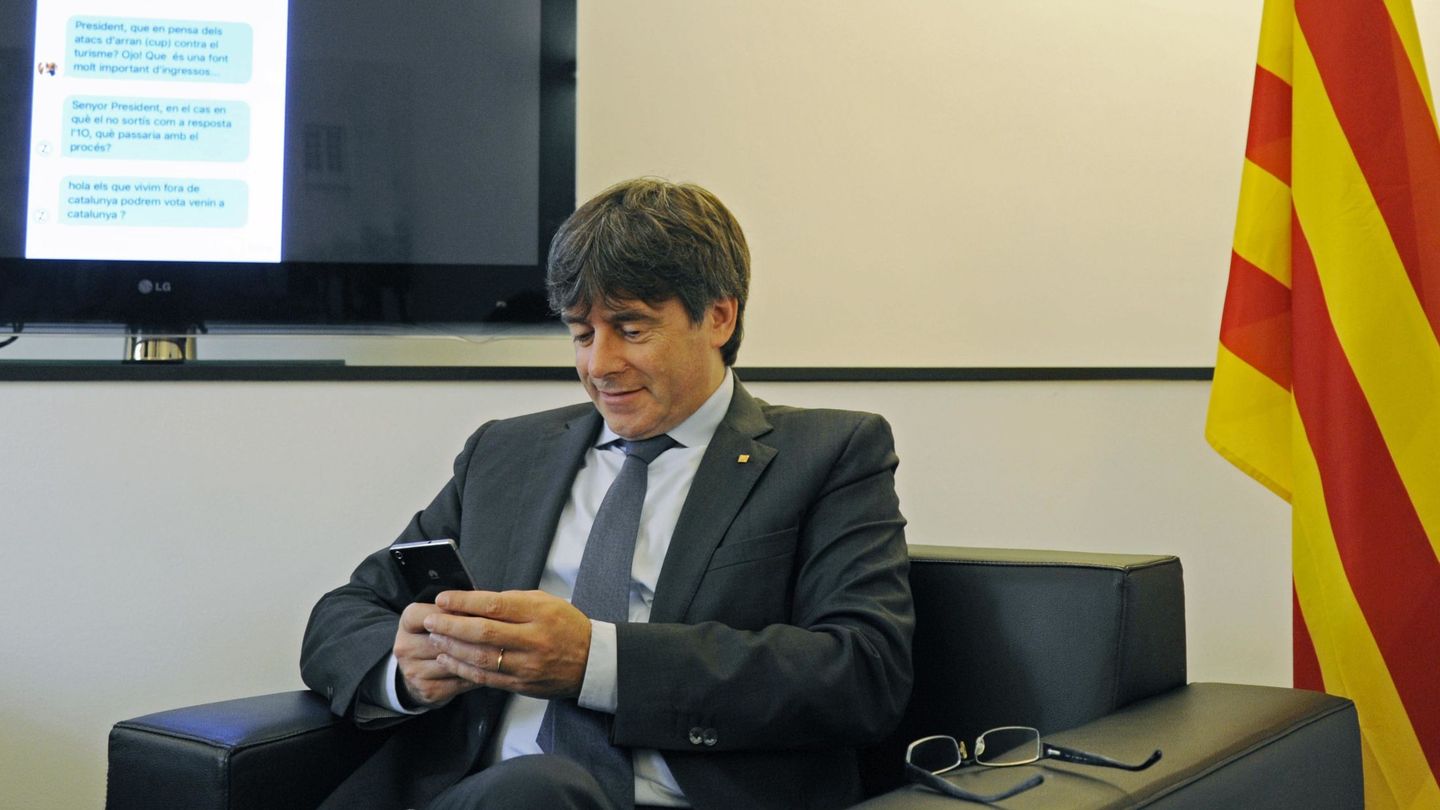 El presidente de la Generalitat, Carles Puigdemont. (EFE)