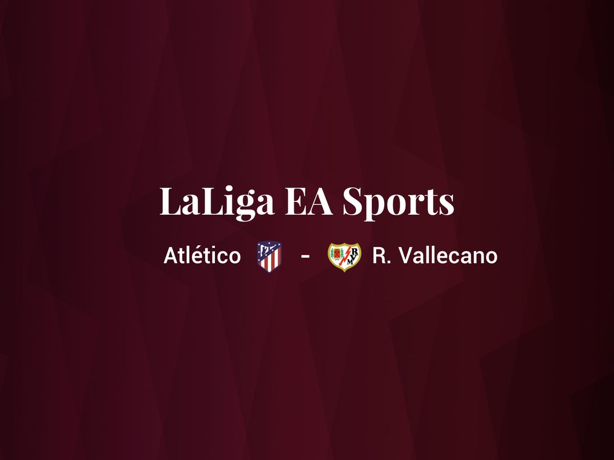 Foto: Resultados Atlético - Rayo Vallecano de LaLiga EA Sports (C.C./Diseño EC)