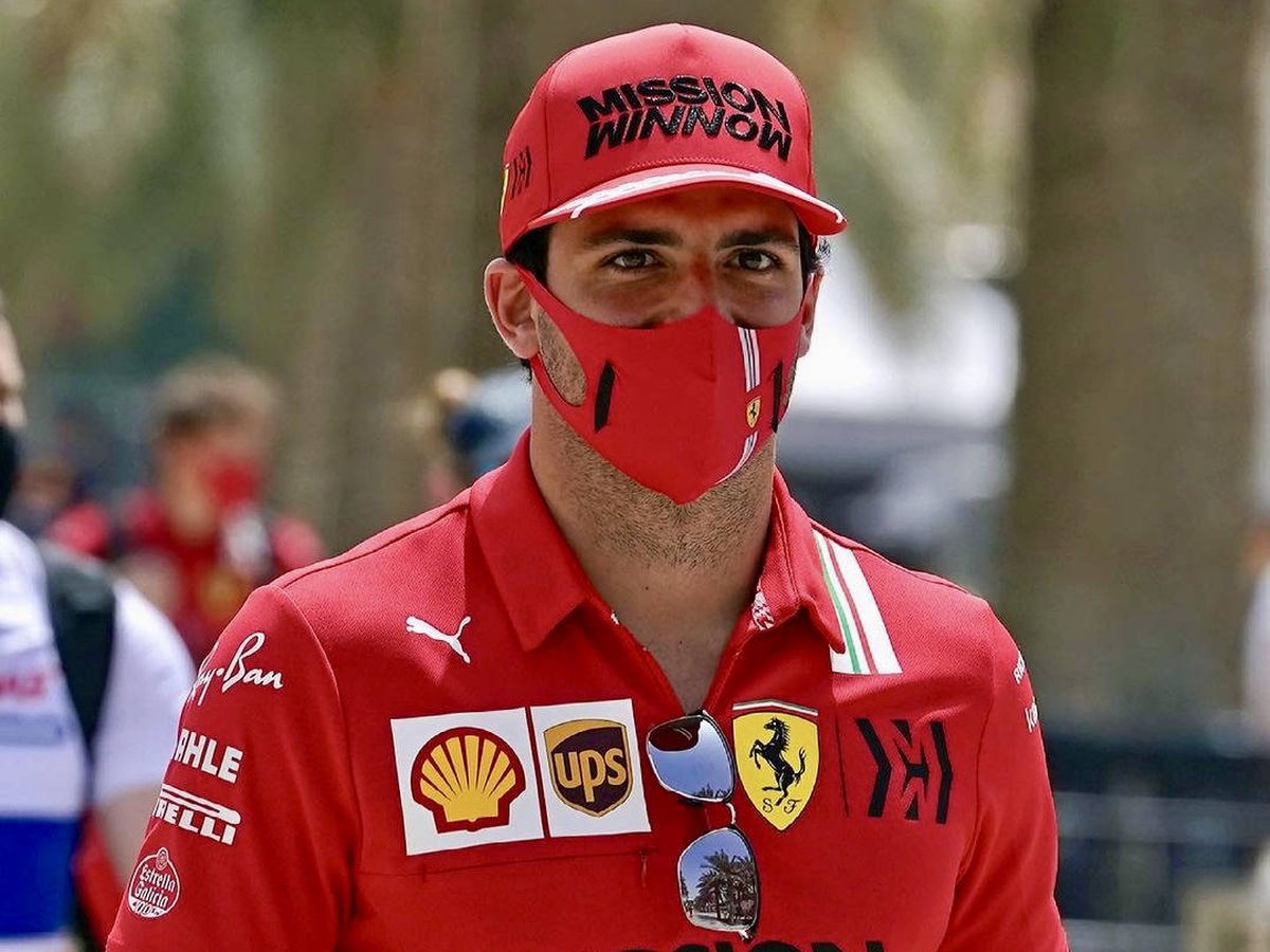Foto: Carlos Sainz afronta como piloto de Ferrari su primer gran premio en Italia