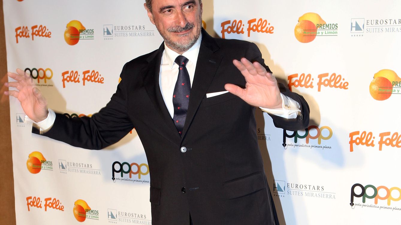 Foto: Carlos Herrera en los premios Naranja y Limón (Gtres)