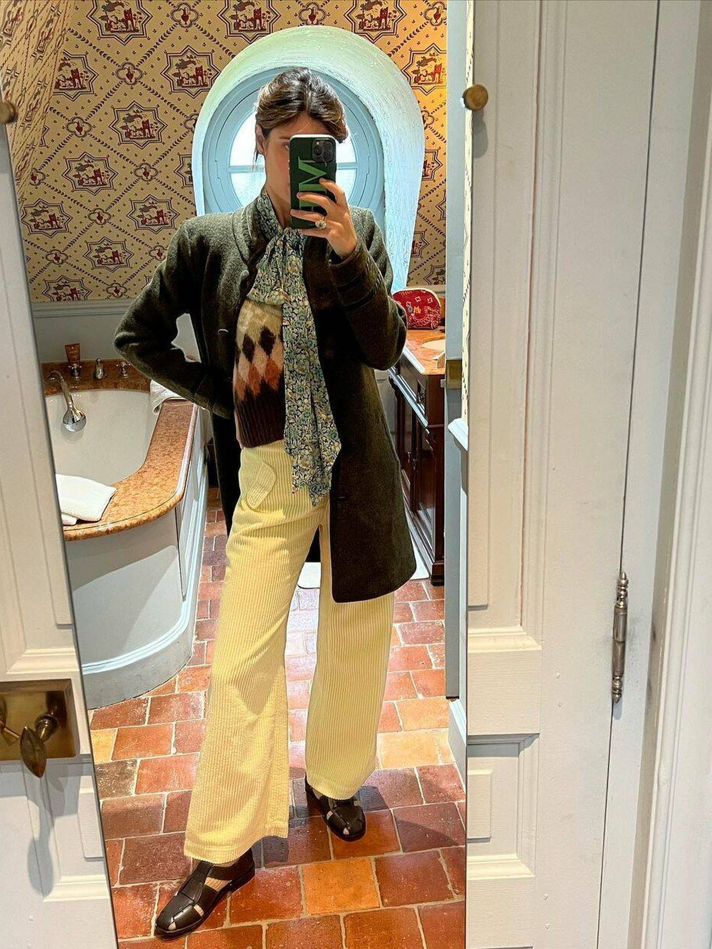 María de la Orden, con una chaqueta de Frambuã. (Instagram/ @mariadelaord)