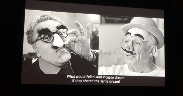 Foto: Fotograma del documental que Isaki Lacuesta ha dirigido para la exposición 'Y Fellini soñó con Picasso' (Agustín Rivera). 