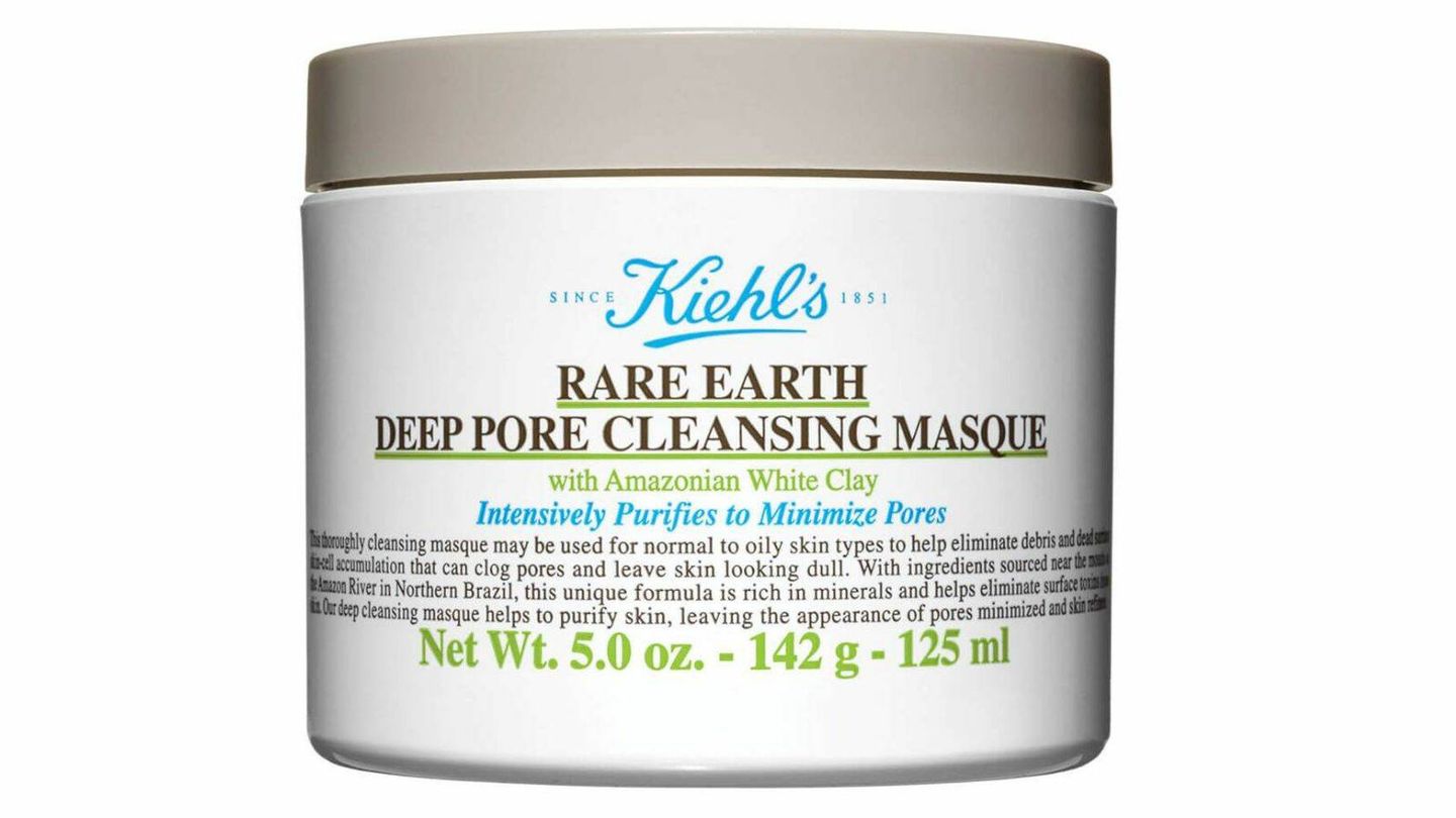 Rare Earth Deep Pore Cleansing Mask de Kiehl's.
