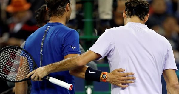 Foto: Rafa Nadal y Roger Federer dignifican el mundo del deporte. (Reuters)