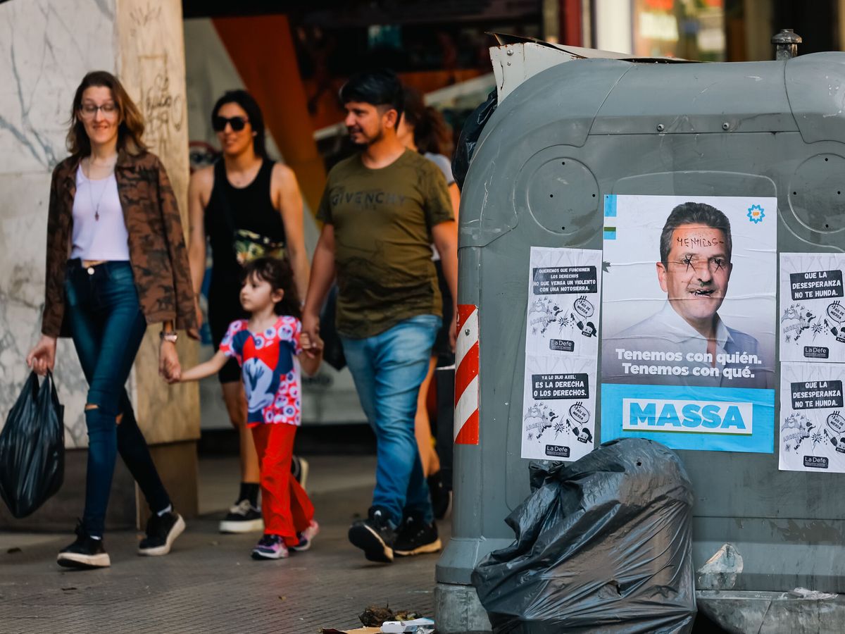 Foto: Argentina elige nuevo presidente este domingo. (EFE/Juan Ignacio Roncoroni)