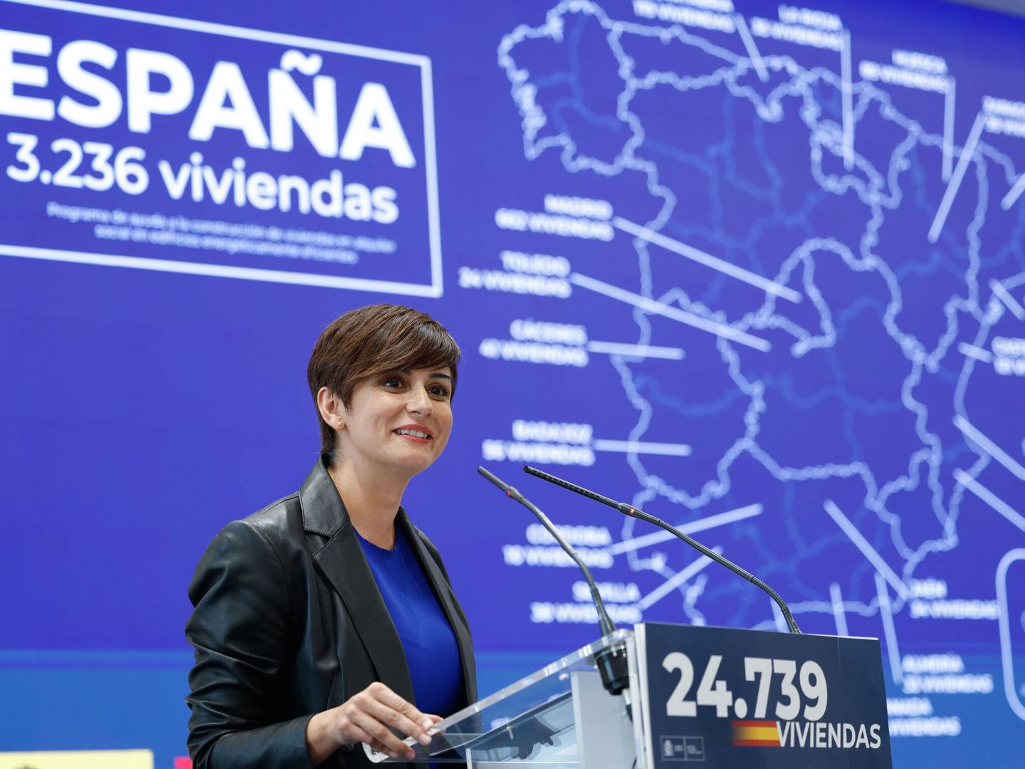 La ministra de Vivienda y Agenda Urbana, Isabel Rodríguez García.