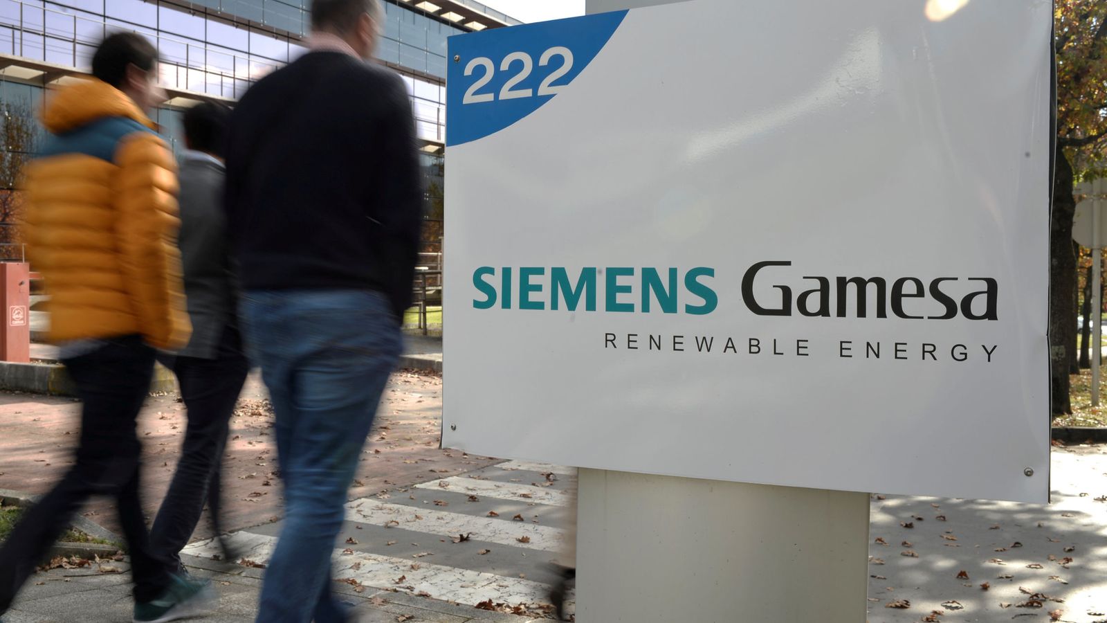 Foto: Logo de Siemens Gamesa. (Reuters)