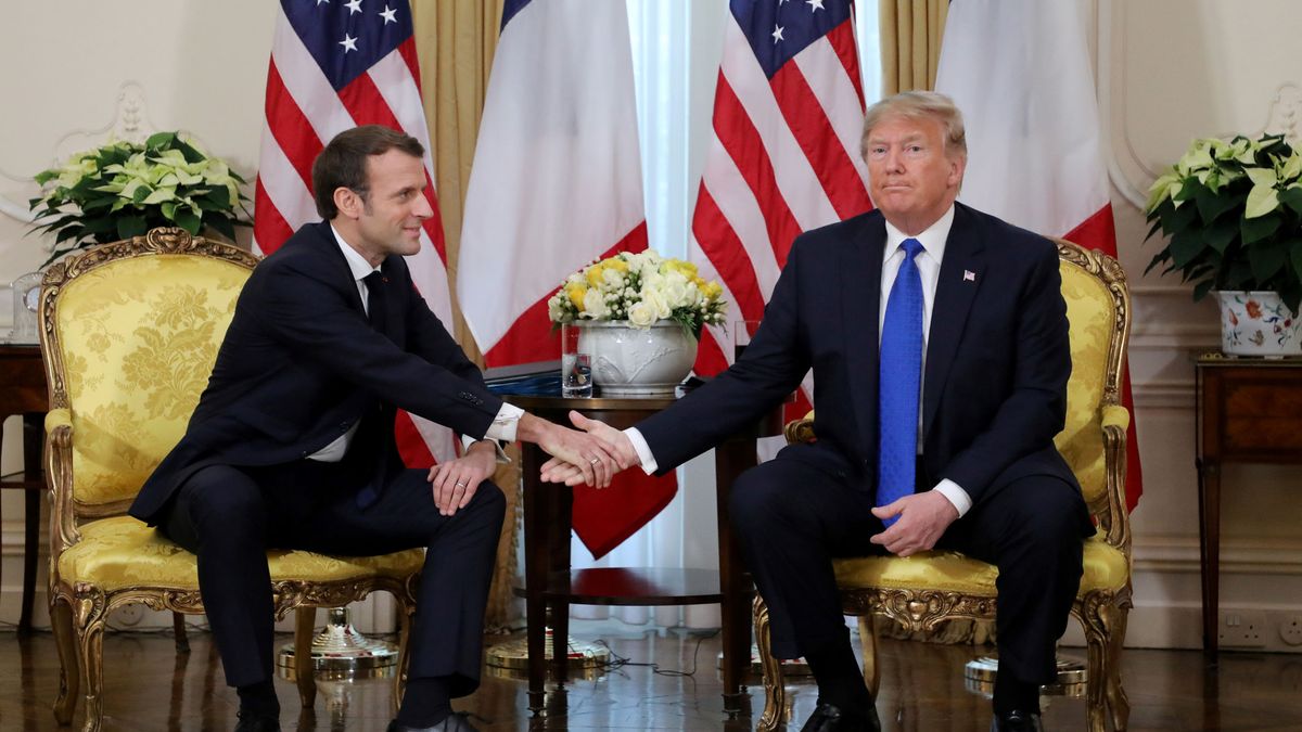 Macron y Trump pactan una tregua sobre la tasa Google y la guerra comercial