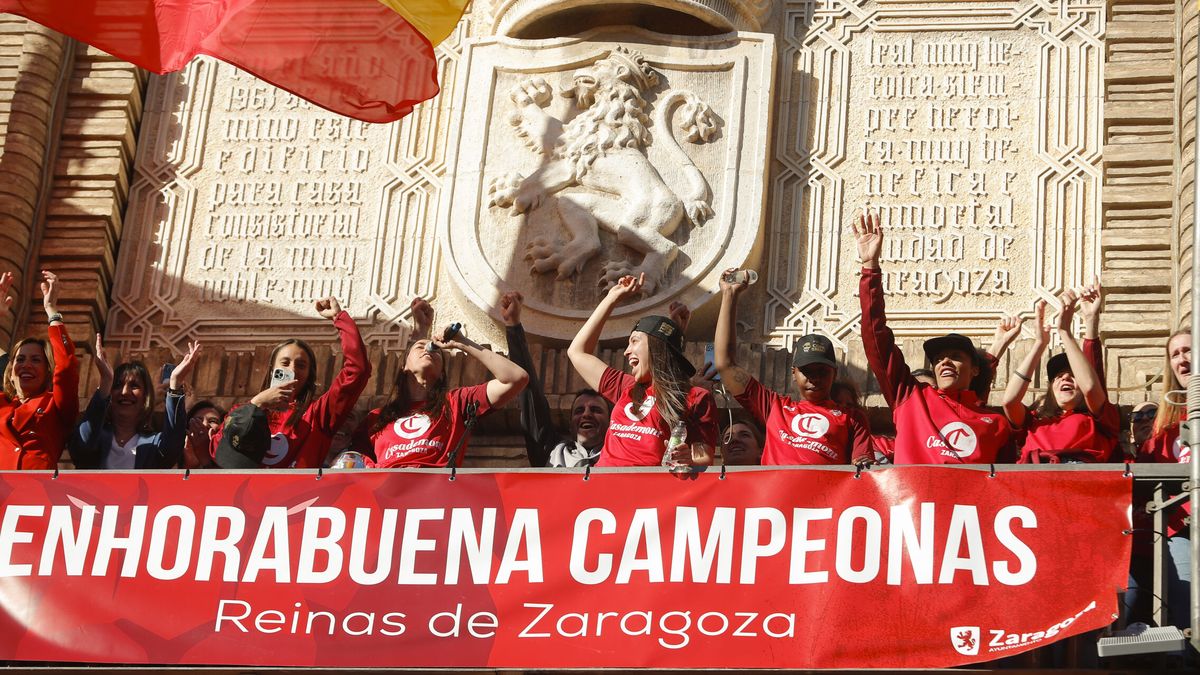 La afición deportiva de Zaragoza revive con las chicas del baloncesto
