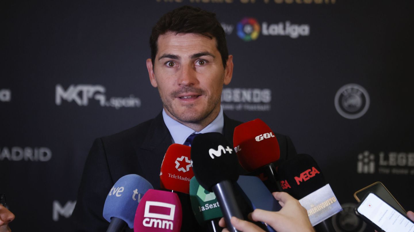 El exfutbolista Iker Casillas. (EFE/Juan Carlos Hidalgo)