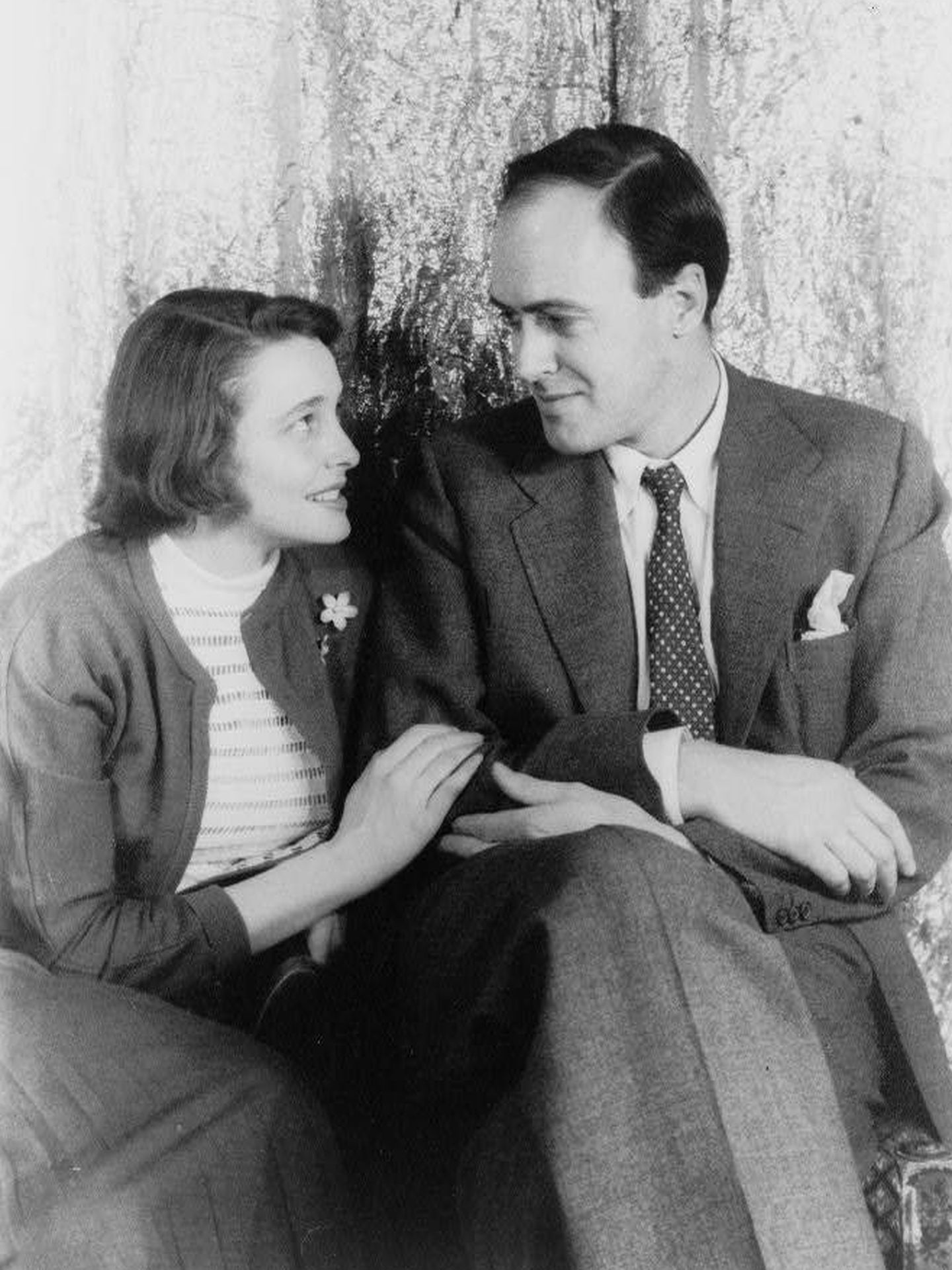 El matrimonio formado por la actriz Patricia Neal y Roald Dahl