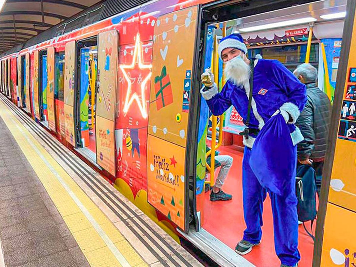 Foto: Horario del Metro y Cercanías en Madrid en Nochebuena y Navidad: a qué hora cierran y qué frecuencia tienen (Metro Madrid)