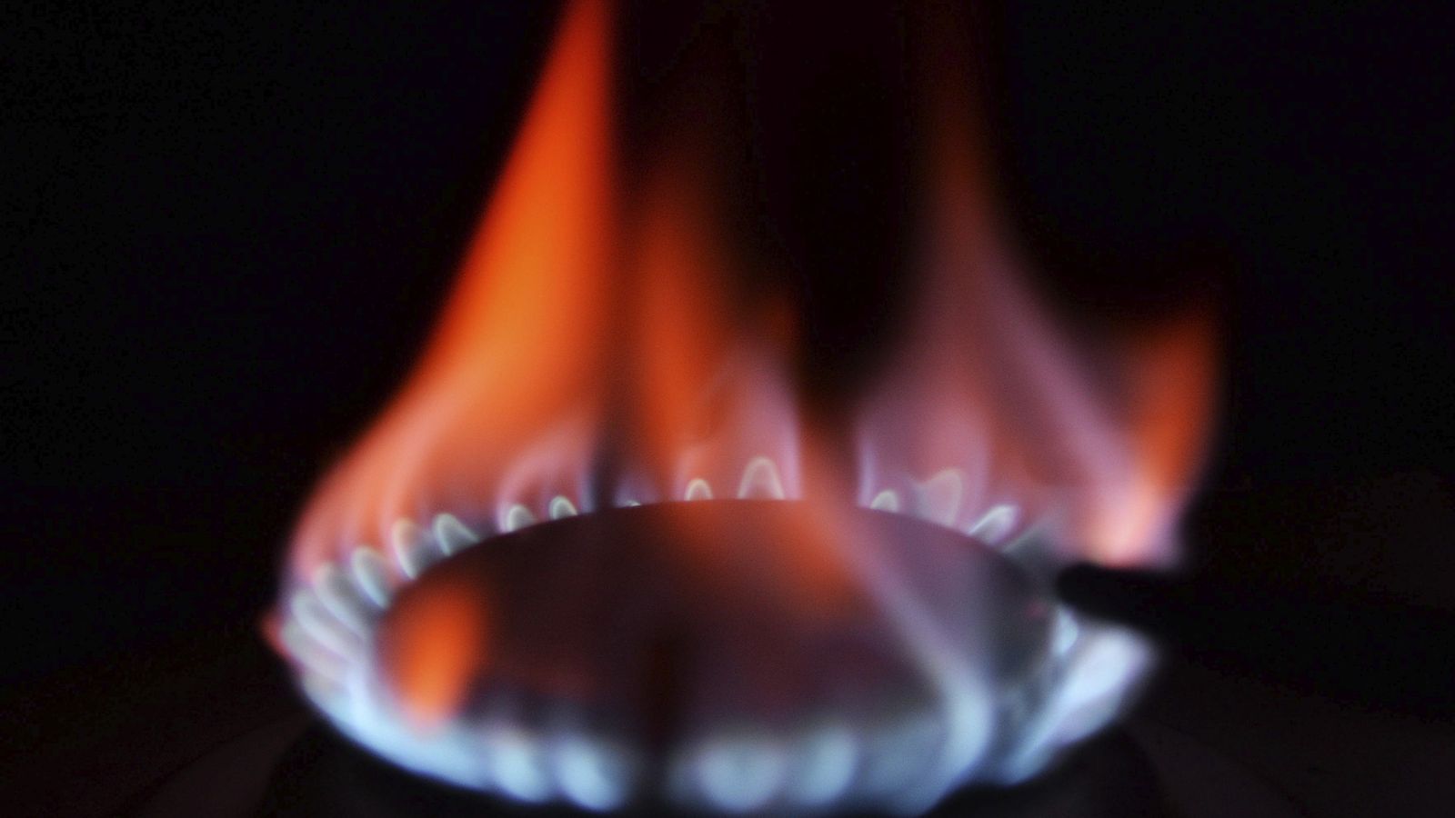 Foto: Una llama de un fogón de gas. (EFE)