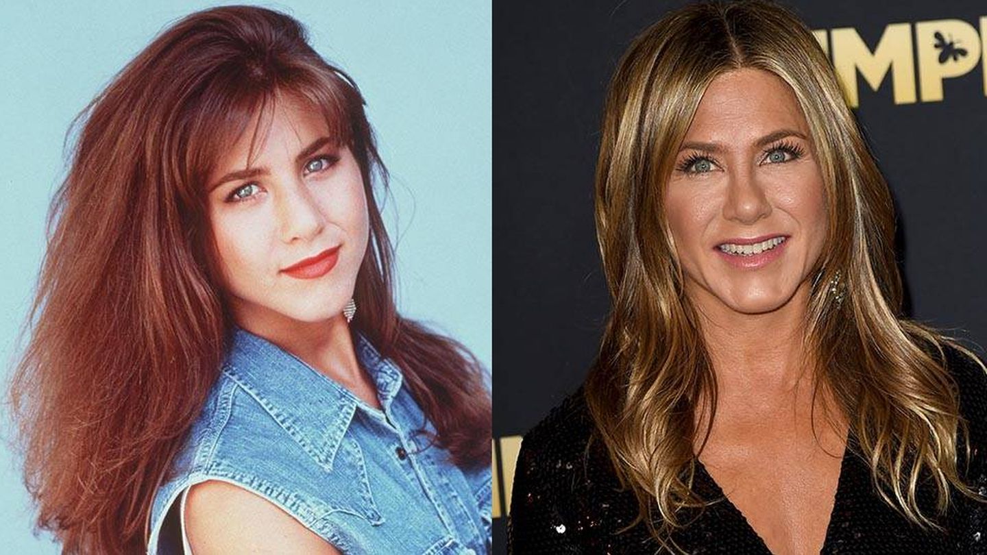 Jennifer antes y después. (Getty)