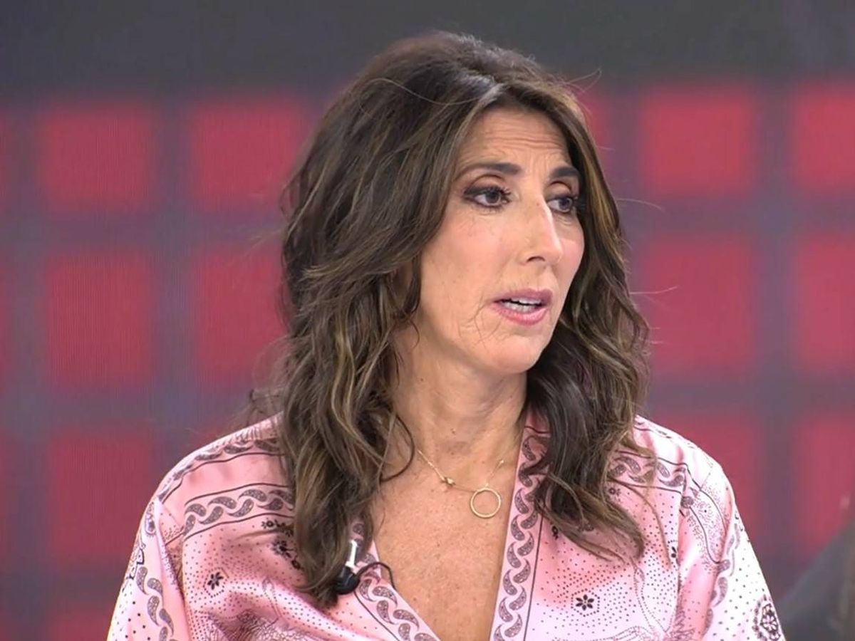 Foto: La presentadora Paz Padilla. (Mediaset)