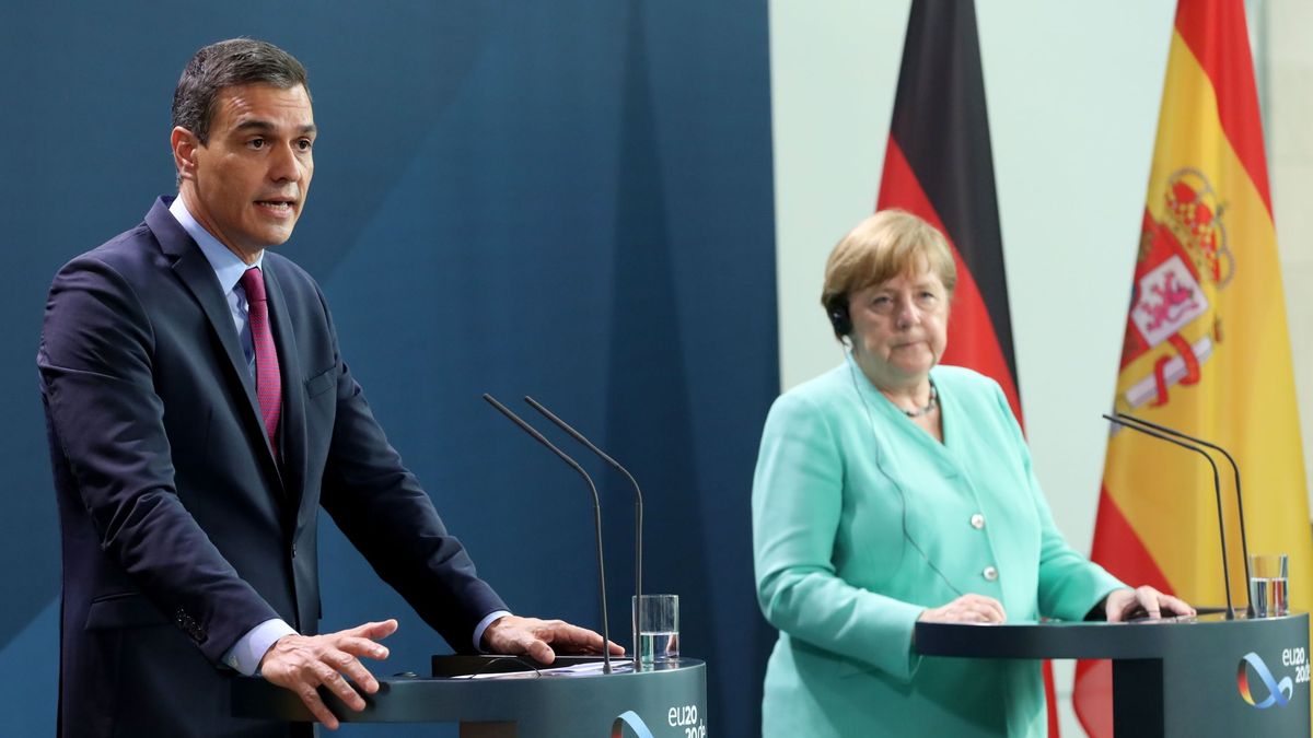 Merkel advierte ante Sánchez de las "serias diferencias" sobre el fondo poscovid