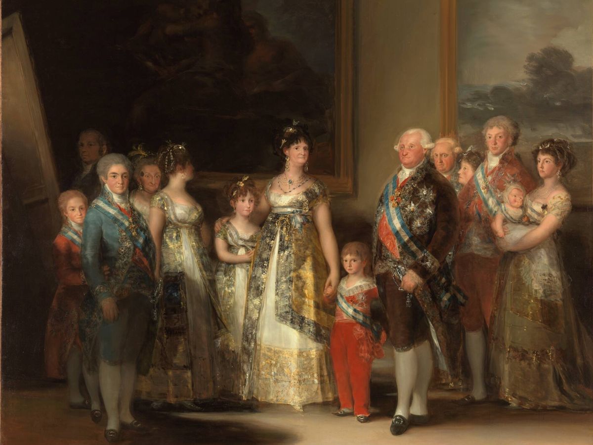 Foto: 'La familia de Carlos IV', de Goya. (Museo del Prado)