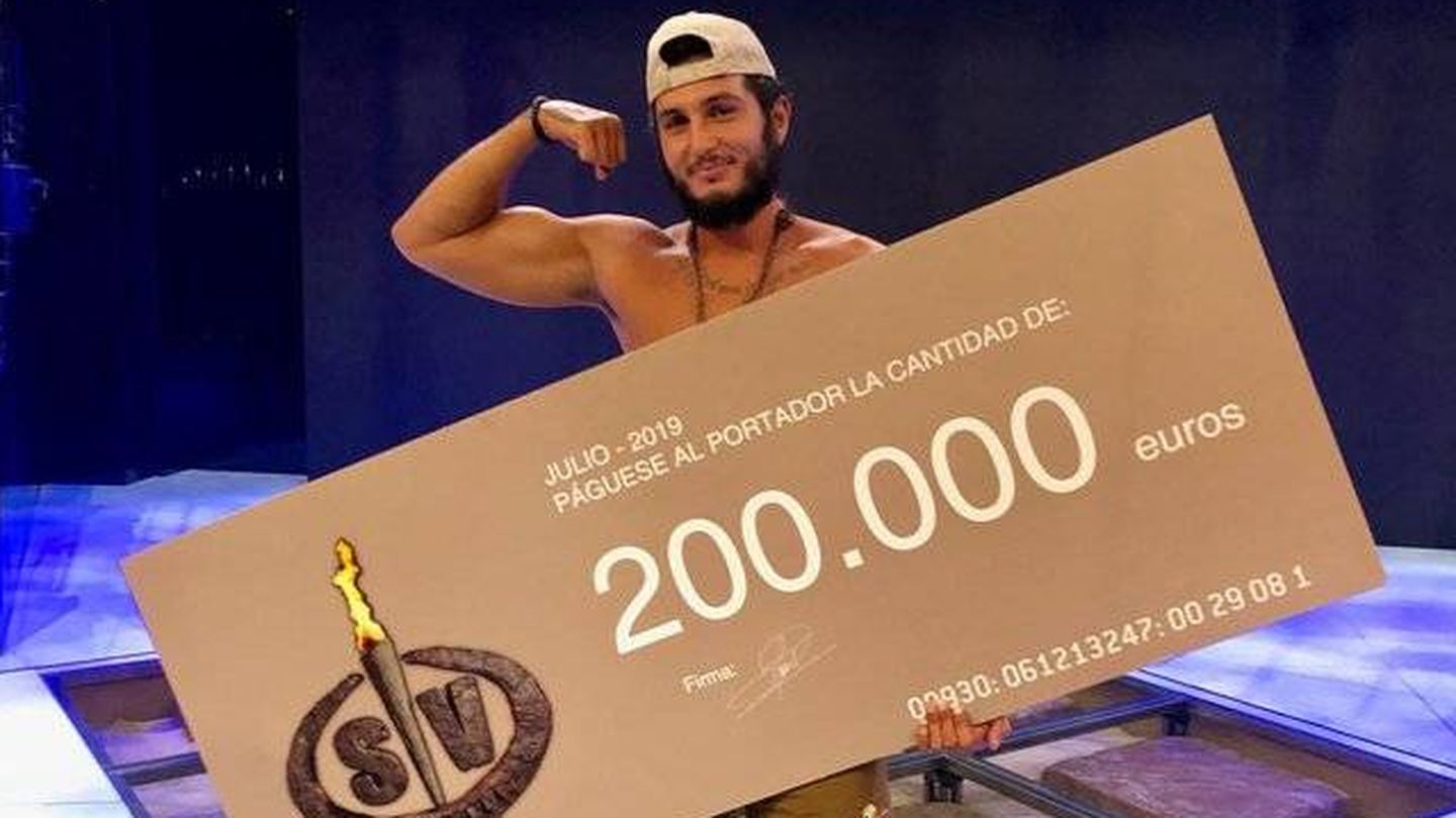 Omar Montes, ganador de 'Supervivientes 2019'. (Telecinco)
