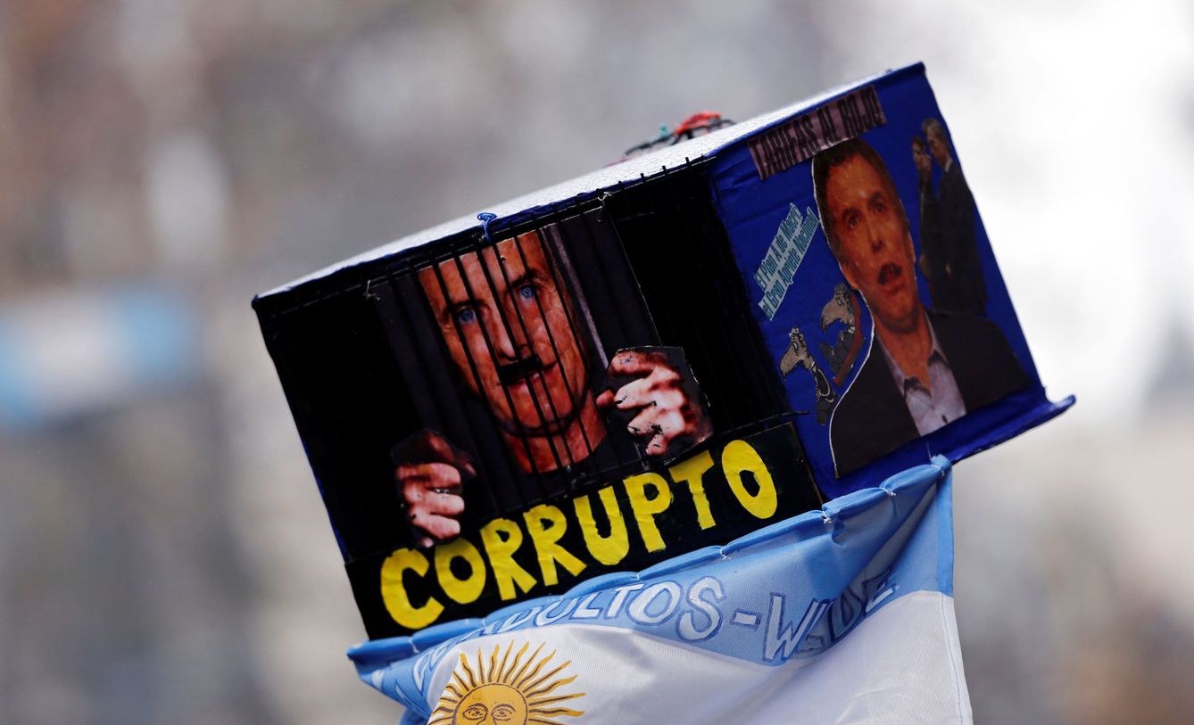 Manifestación contra el Presidente Macri en Buenos Aires, el 2 de junio de 2016 (Reuters)