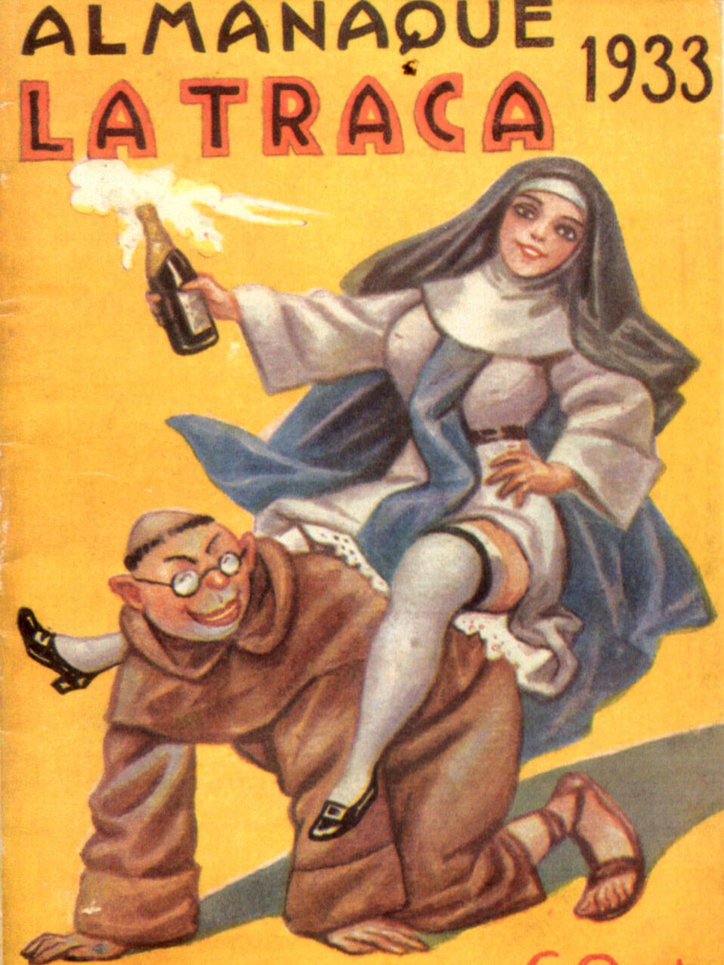 Portada de 'La Traca' (1933).
