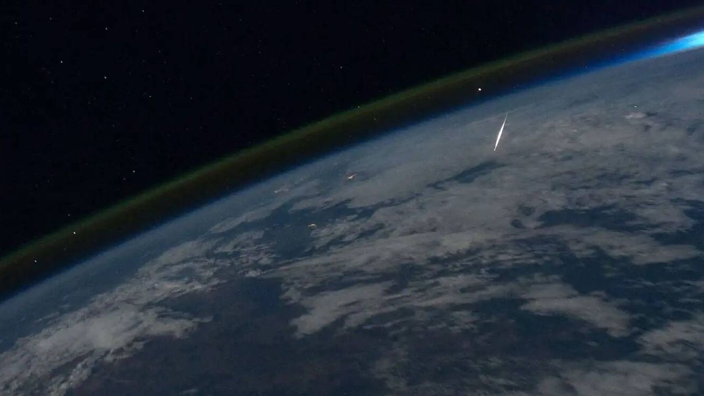 El meteoro IM1 el meteoro era más duro que todos los demás 272 meteoros del catálogo CNEOS.(NASA/Ron Garan)