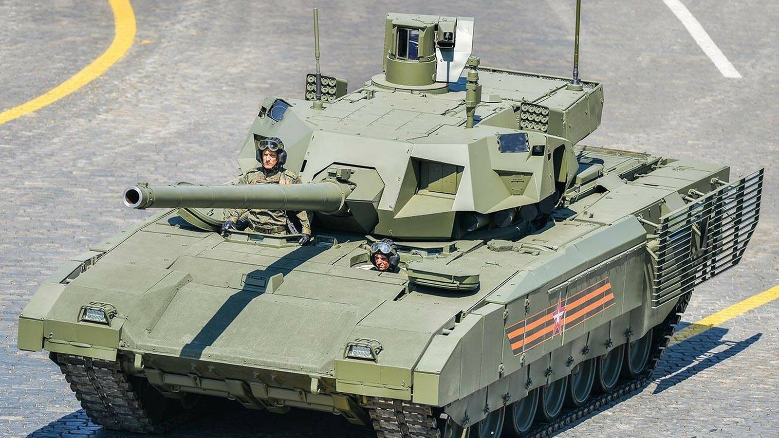  El T-14 Armata por las calles de Moscú (Vitaly V. Kuzmin)