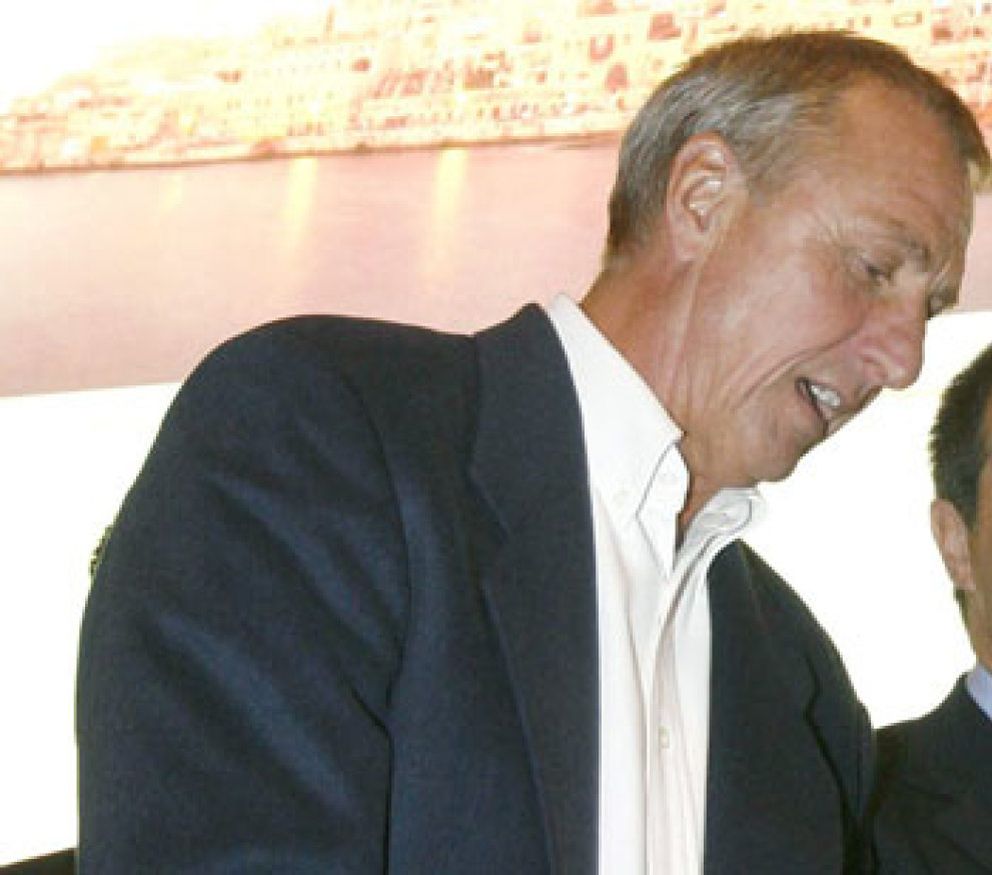 Foto: Cruyff no ve a los cuatro cracks del Barca juntos