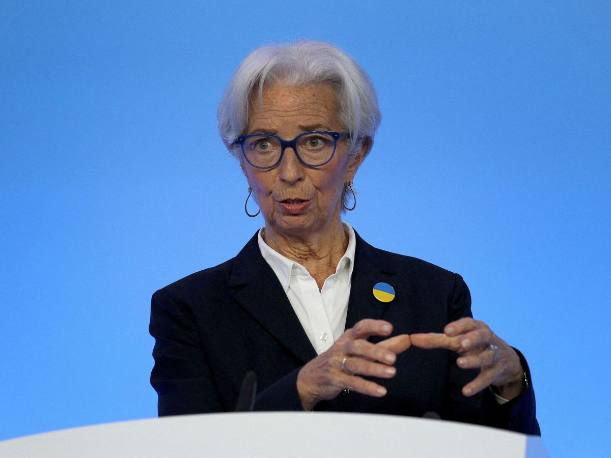 Foto: La presidenta del BCE, Christine Lagarde. (Reuters/Daniel Roland)