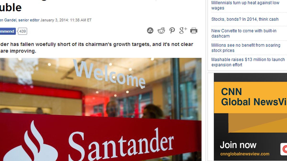 Demoledora bienvenida de año de Fortune al Santander