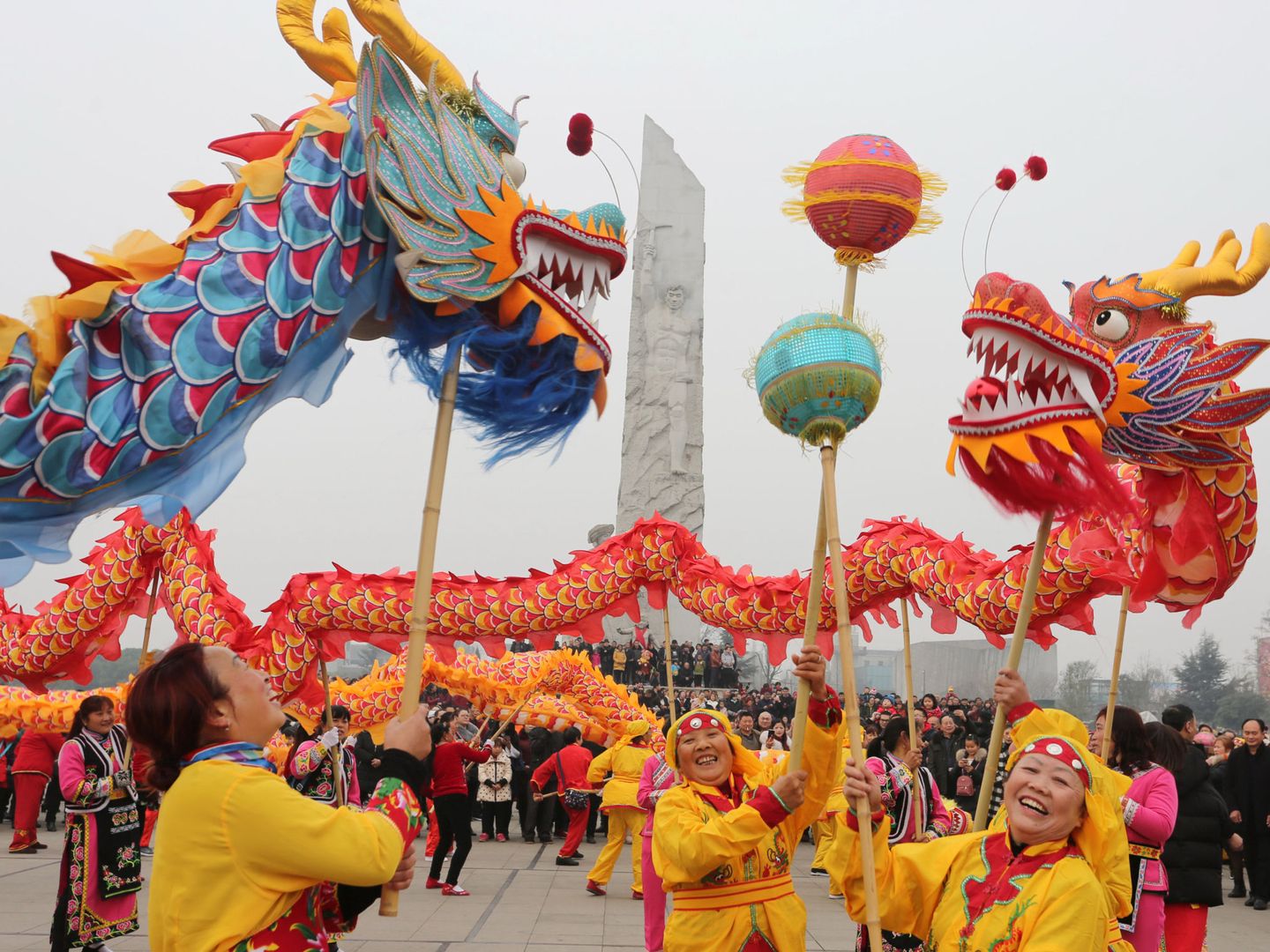 Celebración del Año Nuevo Chino 2018 en Mianyang | Reuters