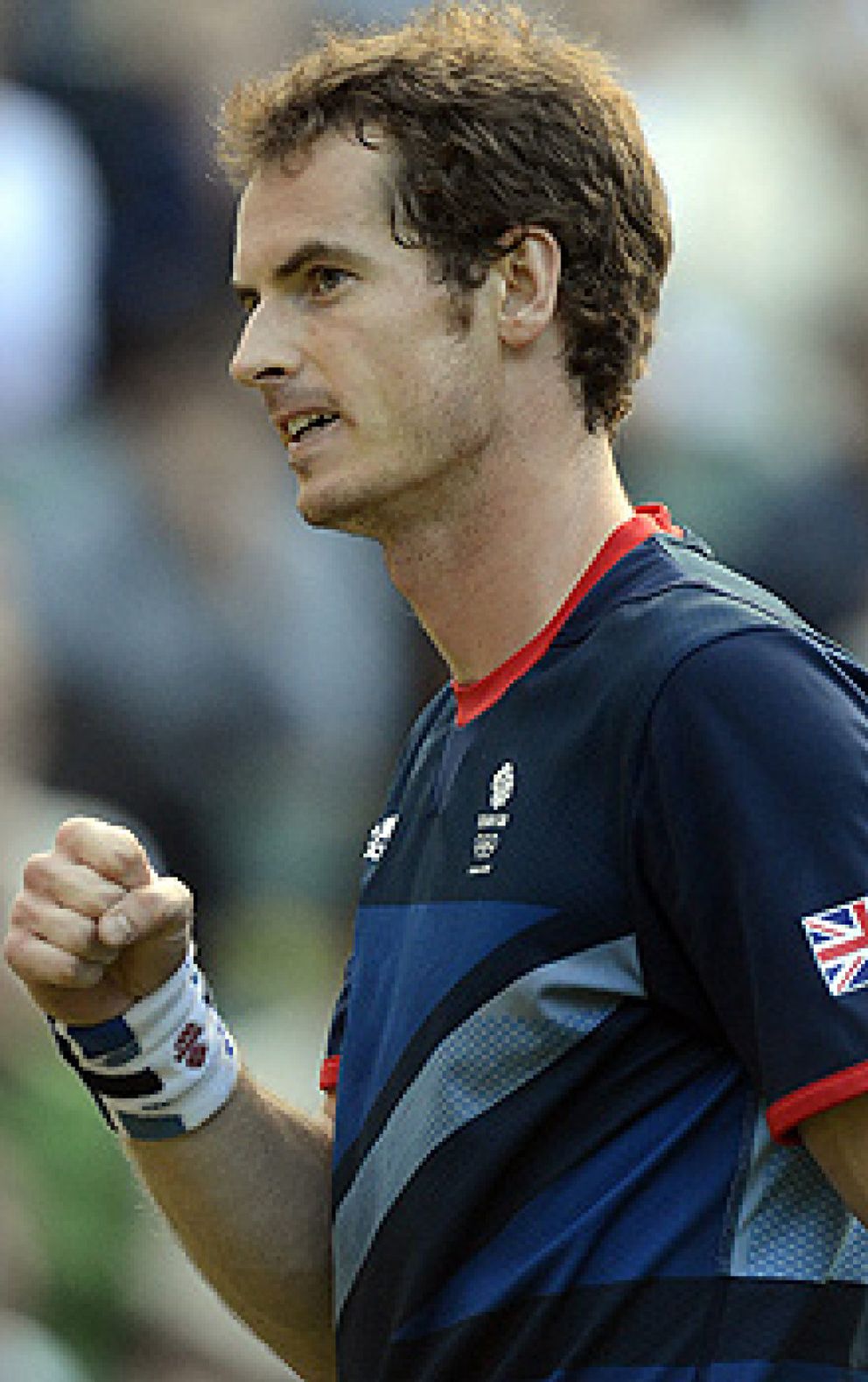 Foto: Murray, un escocés que juega para Gran Bretaña y no protesta, se lleva el oro a costa de Federer