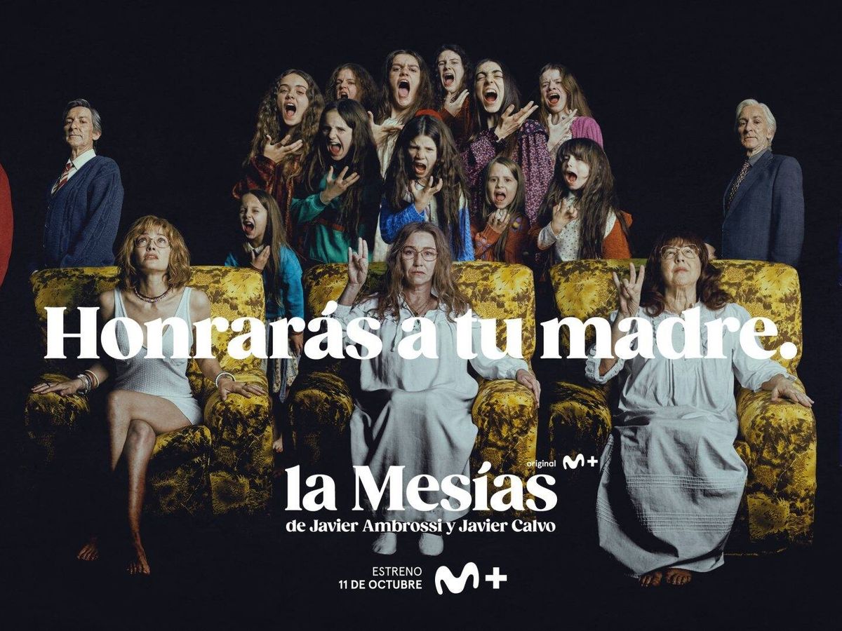 Foto: Cartel de 'La Mesías'. (Movistar Plus )