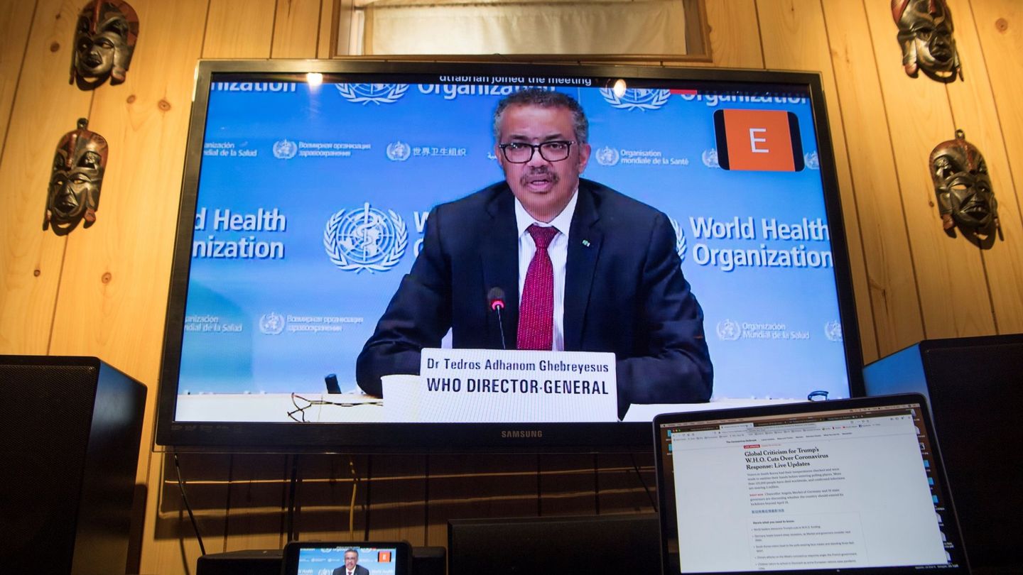 El director general de la Organización Mundial de la Salud (OMS), Tedros Adhanom Ghebreyesus. (Efe)