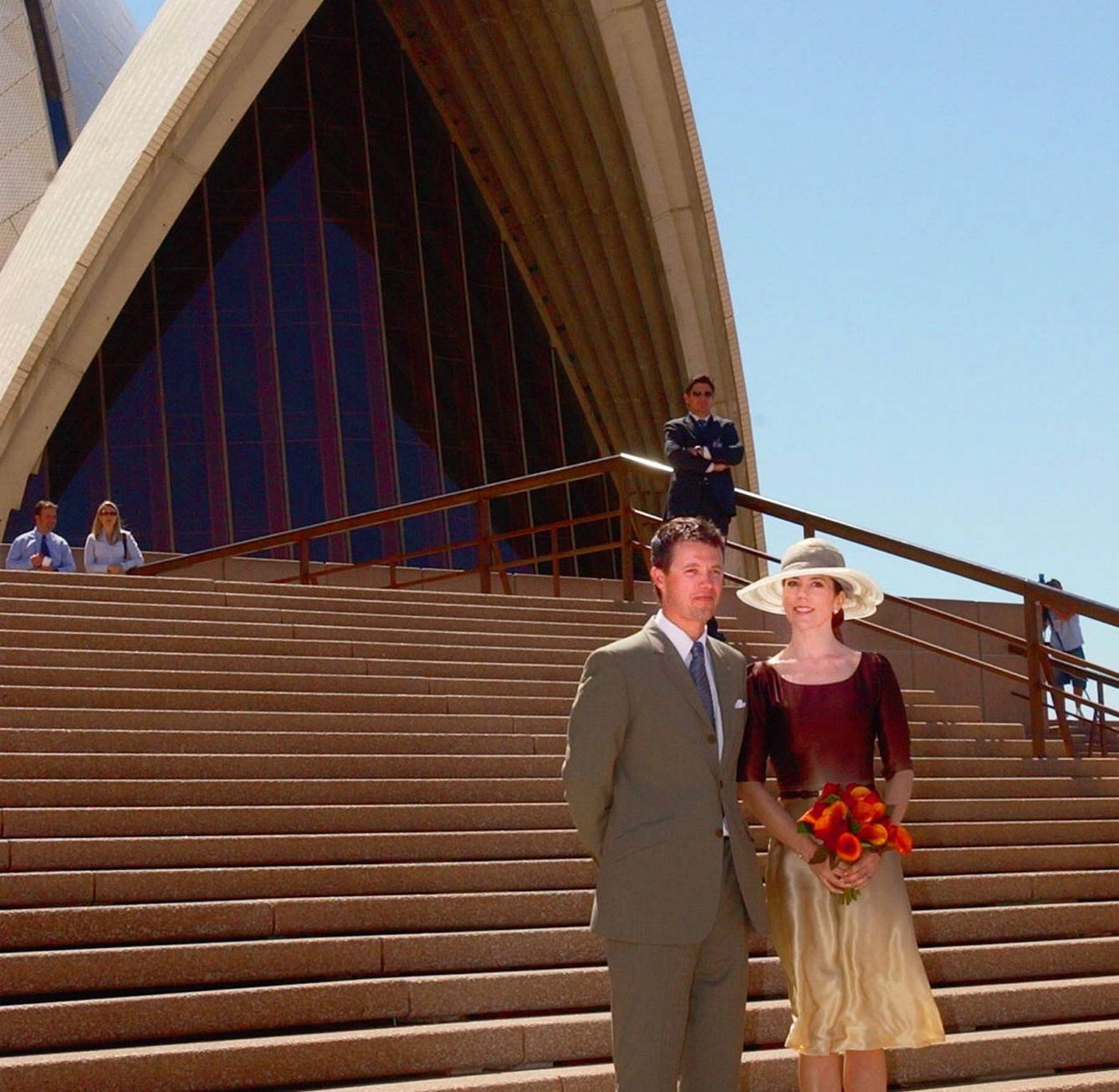  Federico y Mary en la ópera de Sydney. (Gtres)