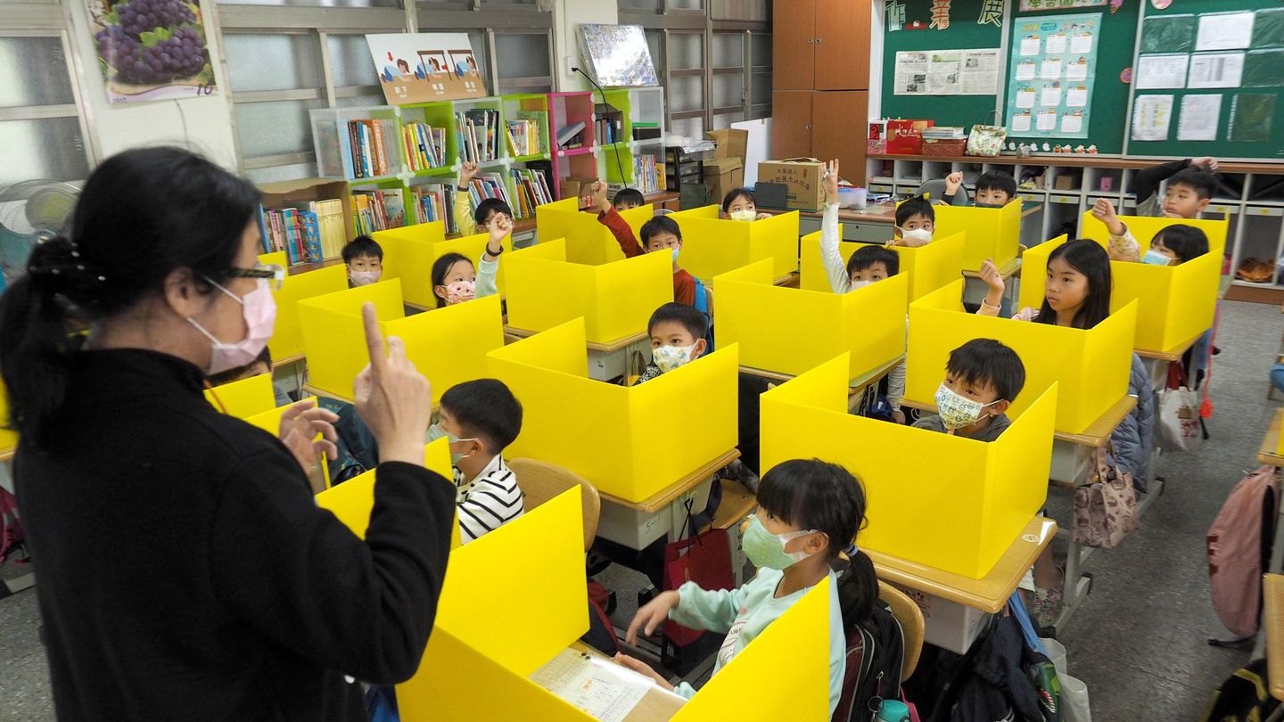 Una escuela en Taipei (Taiwan). EFE