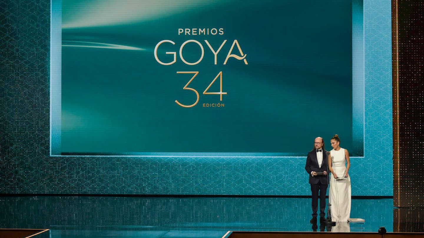 El actor, durante los Goya 2020. (Getty/Juan Naharro)
