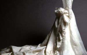 Basaldúa y su magia para crear vestidos de novia únicos
