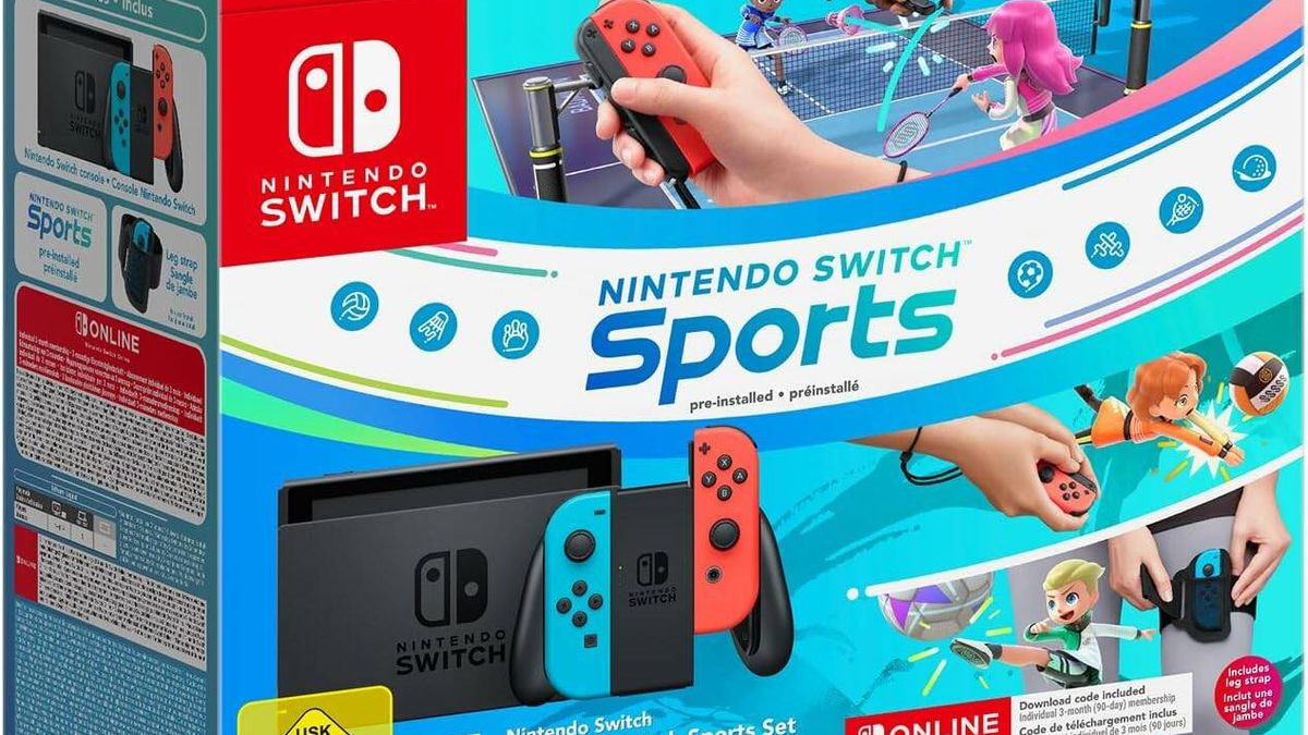 El pack Nintendo Switch + Nintendo Switch Sports tiene descuento en Black Friday